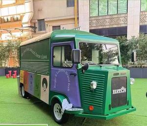 Tuktuk Drivable Mobile Street Trailer Bakery Hot Dog Totalmente Carregado Único Combi Aço Inoxidável Retro Food Truck Elétrico nos EUA - Product Image 1