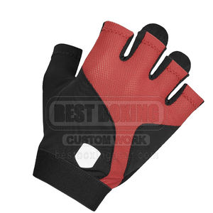 ถุงมือครึ่งนิ้วถุงมือเข้ายิมกลางแจ้งถุงมือเข้ายิมทำจากปากีสถานสำหรับฤดูร้อน - Product Image 4