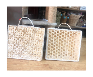 Venta caliente natural ecológico de gran tamaño al aire libre bambboo cesta de picnic de Vietnam - Product Image 1