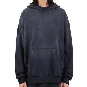 เสื้อมีฮู้ดแบบกำหนดเอง450 GSM French Terry and ขนแกะยูนิเซ็กส์ผ้าฝ้ายแบบไม่มีฮู้ดเทอร์รี่ทำเองได้ - Product Image 1