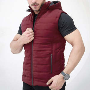 Chaqueta sin mangas para hombre, chaleco de lona con múltiples bolsillos para exteriores, chaqueta de nailon transpirable holgada de verano para hombre - Product Image 2