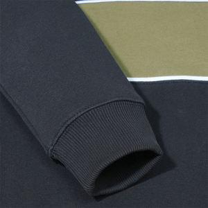 Sweat-shirt à capuche pour homme grande taille, col rond, manches longues, coton/polyester, écologique, respirant, design et marque personnalisés - Product Image 5