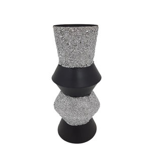 Handmade Iron Curved Shape Decorative Flower <b>Vase</b> White <b>Texture</b> Colour Home Decorative Wholesale Factory - Product Image 5