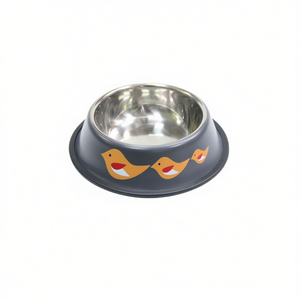 Ciotola per Animali Domestici in Acciaio Inox e Plastica, Prodotta da Azienda Professionale di Ciotole e Mangiatoie per Cani e Gatti - Product Image 2