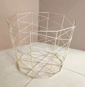 Traditional Bathroom Metal <b>Wire</b> <b>Laundry</b> Storage <b>Baskets</b> Housewarming Gifts At Low Price - Product Image 5