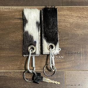 Clip de ceinture en cuir de vachette personnalisé mousqueton porte-clés bracelet en cuir véritable porte-clés cadeau mousqueton sangles porte-clés porte-clés - Product Image 1