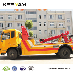 Dongfeng 8 tấn phẳng phục hồi xe tải DIESEL đa chức năng 10t cần cẩu phục hồi đường xe cứu hộ kéo xe tải để bán - Product Image 4