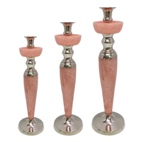 Porte-bougie en métal durable, résistant à la chaleur et écologique, couleur personnalisée pour la décoration de la maison, les mariages, les célébrations de Pâques