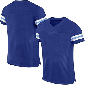 Uniforme de football américain en polyester respirant grande taille motif lettre hiver printemps été saisons avec logo avant - Product Image 2