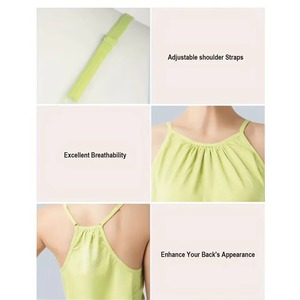 Camisetas sin mangas de talla grande transpirables con diseño de servicio OEM superventas de Pakistán, camisetas sin mangas de fibra de algodón/bambú para mujer - Product Image 5