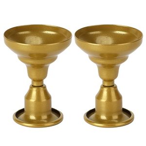 Luxury Wedding Home Decor Golden Metal Candlestick Stand Long <b>Taper</b> <b>Candle</b> Holder Set for Decoration <b>Candle</b> Mold - Product Image 2