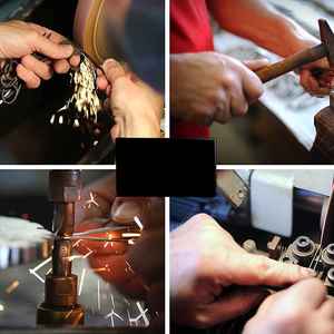 Juego de manicura y pedicura de 7 piezas, bolsa de cuero PU personalizada con acero inoxidable de alto carbono, Tijera para uñas, empujador, pinza, acabado Dall - Product Image 6