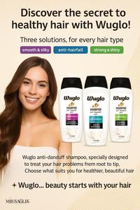 Wuglo Crème Nourrissante Bio 2-en-1 Haute Qualité Soin Complet Nettoyage Profond Lissant Parfum Longue Durée - Product Image 5