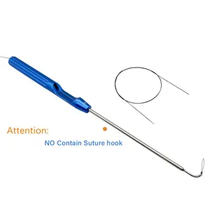 Crochet de suture en acier inoxydable pour coiffe des rotateurs, instruments chirurgicaux manuels pour arthroscopie de l'épaule - Product Image 6