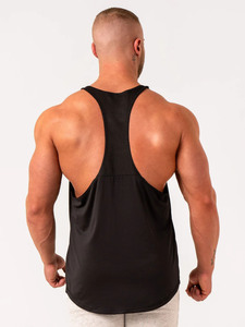 Hot Selling Custom Bodybuilding Stringer Tank Tops <b>Mens</b> Gym <b>Singlets</b> Cotton Activewear Fitness Wear Vest Muscle Sleeveless Shirt - Product Image 2