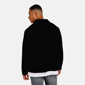 Camisa Polo de Manga Corta para Hombre, Transpirable, Estampada, Casual de Verano, Cuello Alto, Tejida, de Una Sola Pieza - Product Image 4