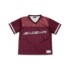 Maillot de football en maille de haute qualité T-shirt pour hommes Fabriqué au Pakistan T-shirts personnalisés Boxy à séchage rapide Maillots de football et de basketball surdimensionnés - Product Image 1