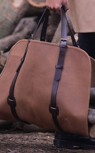 Transporteur de bûches avec personnalisation personnalisé bois de chauffage cheminée sac à bûches ferme cheminée décor LWH-0017 - Product Image 4