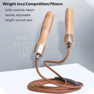 เชือกกระโดดความเร็วสูงสำหรับการชกมวยแบบคาร์ดิโอฝึกความอดทนและความคล่องตัวเชือกกระโดดแบบไม่พันกัน - Product Image 4