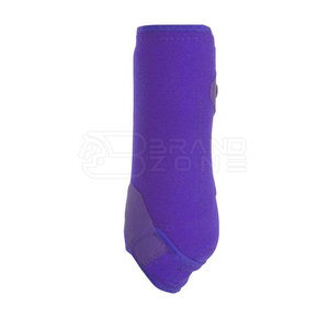 Bottes de brossage pour chevaux sur mesure de haute qualité en néoprène/cuir, durables, confortables, couleur unie, prix bas, équipement d'entretien pour chevaux - Product Image 3