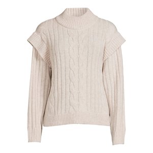 Personalizable de las mujeres de cuello en V 7GG Ordenador de punto de lana/acrílico suéter antiarrugas acanalado Jumper Casual invierno - Product Image 1