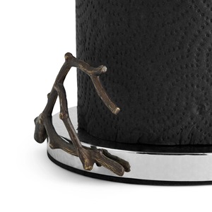 Boîte à mouchoirs en métal taille moyenne maison et hôtel Ware meilleure qualité élégant porte-serviettes de salle de bain accessoire de vaisselle élégant - Product Image 2