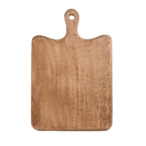 Vente en gros de planche à découper décorative unique, moderne et élégante, classique, en bois fabriquée en Inde, faite à la main, planche à découper écologique - Product Image 3