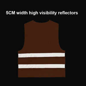 Chaleco DE TRABAJO reflectante para hombres Ropa de trabajo de seguridad duradera y cómoda Tela reflectante de alta visibilidad OEM ODM Directo de fábrica - Product Image 4