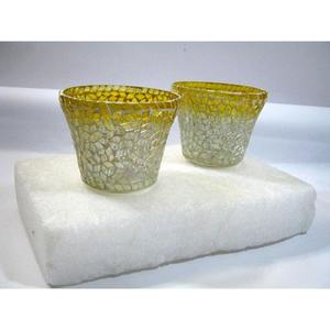 Luxury mosaic <b>candle</b> holder for home and festive decor Decorative mosaic <b>candle</b> holder artisan made lighting accessory - Product Image 3