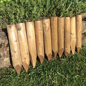 Heavy duty tree <b>stakes</b> <b>wooden</b> trees <b>stake</b> planting essentials wood stick for plant support - Product Image 1