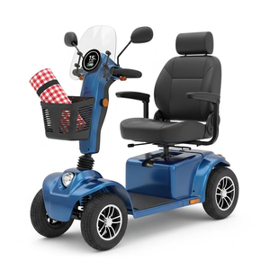 Scooter Eléctrico Plegable para Personas Mayores y Discapacitadas, 500W, Impermeable, Marco de Aleación de Aluminio, Largo Alcance, Conducción Estable, Mejor Relación Calidad-Precio - Product Image 5