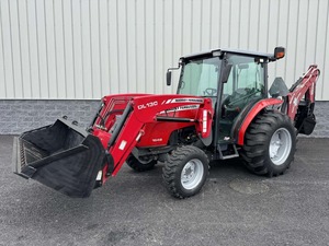 Mini tractor agrícola de orugas Massey Ferguson de 60hp a 200hp con cargador y cucharón de acoplamiento rápido, tractor de jardín en venta para México/EE. UU. - Product Image 1