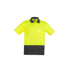 Haute qualité bon tissu haute visibilité vêtements de travail de sécurité élégant à manches courtes Logo personnalisé t-shirts - Product Image 4