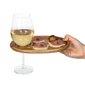 Assiette apéritif en bois de conception classique pour les rassemblements de Noël en famille Saint Valentin ustensiles de cuisine assiette cadeau pour - Product Image 3