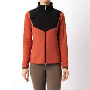 Veste de spectacle d'équitation équestre à tricoter et polaire collée de haute qualité avec deux poches latérales - Product Image 1