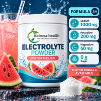Fabricant de compléments alimentaires en poudre, étiquette de boisson énergétique, mélange d'hydratation Keto, boisson électrolytique