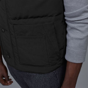 Gilet matelassé coupe-vent personnalisé pour homme, col montant de haute qualité, gilet matelassé d'hiver pour homme, gilet utilitaire respirant - Product Image 5