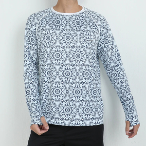 เสื้อตกปลาแขนยาวผ้าสแปนเด็กซ์โพลีเอสเตอร์2025เสื้อตกปลาระบายอากาศได้ดี - Product Image 4