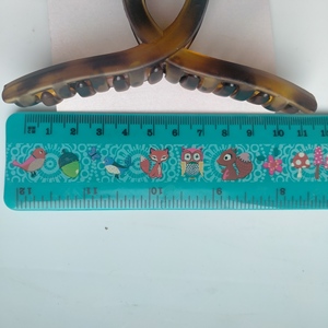 Pinza de plástico para el pelo para mujer al por mayor, pinza de plátano, lazo para chico, pinza de mariposa, accesorios para el cabello, cinta de flores, pasador para el pelo, letra - Product Image 3