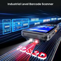 PDA MC405 Android 11 4+64GB Cámara de 13MP 5000mAh Computadora Móvil Escáner de Código de Barras y QR PDA Resistente para Almacenamiento y Logística