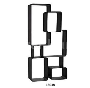 Librería abierta de pie hecha a mano de acero inoxidable sólido y 3 pisos de vidrio templado Gabinete de 2 puertas con manija para sala de estar - Product Image 2