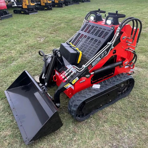 LIVRAISON GRATUITE AGT LRT23 Mini chargeuse compacte homologuée EPA CE avec vérin hydraulique Eaton, moteur principal, pompe, boîte de vitesses, engrenage, PLC - Product Image 1