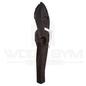OEM ODM alta calidad 100% algodón negro brasileño Jiu Jitsu Gi ropa GIS color negro BJJ uniforme artes marciales desgaste - Product Image 3