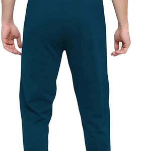 Pantalon homme en coton 100% personnalisé, coupe droite, rayé, taille élastique mi-haute, vente en gros 2026 - Product Image 5