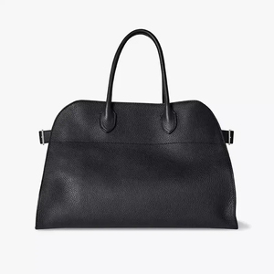 Sac Boston classique en cuir véritable marron pour femme, sac à main avec rabat, deux poignées, usage quotidien, design élégant - Product Image 3