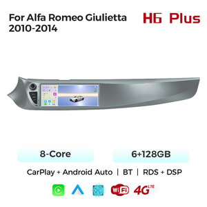 MEKEDE Lettore Multimediale Android per <span class=keywords><strong>Auto</strong></span> con Pulsanti di Navigazione Stereo da 10,26 Pollici per Alfa Romeo <span class=keywords><strong>Giulietta</strong></span> 2010-2014 - Product Image 2