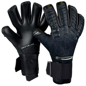 Guantes de portero Nuevo diseño Mejor calidad Látex alemán 4mm Agarre de contacto Impermeable Correa de muñeca ajustable Transpirable OEM Hecho - Product Image 1