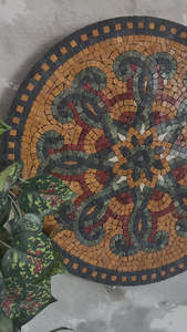Ornement mural en pierre à motif arabesque de qualité supérieure, mosaïque murale, décoration pour maisons modernes, décoration intérieure islamique - Product Image 2