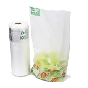 Flat Bags On Roll Food Storage Produce Packaging For Vegetable And Fruit Keeping Fresh Made In Vietnam ODM Supplier Cheap Price