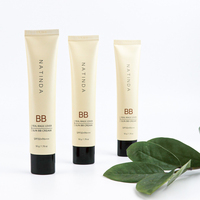 Crème BB solaire NATINDA Real Magic Cover |   Crème solaire SPF |   Fond de teint éclaircissant anti-UV au thé vert |   Tous types de peau |   OEM/ODM